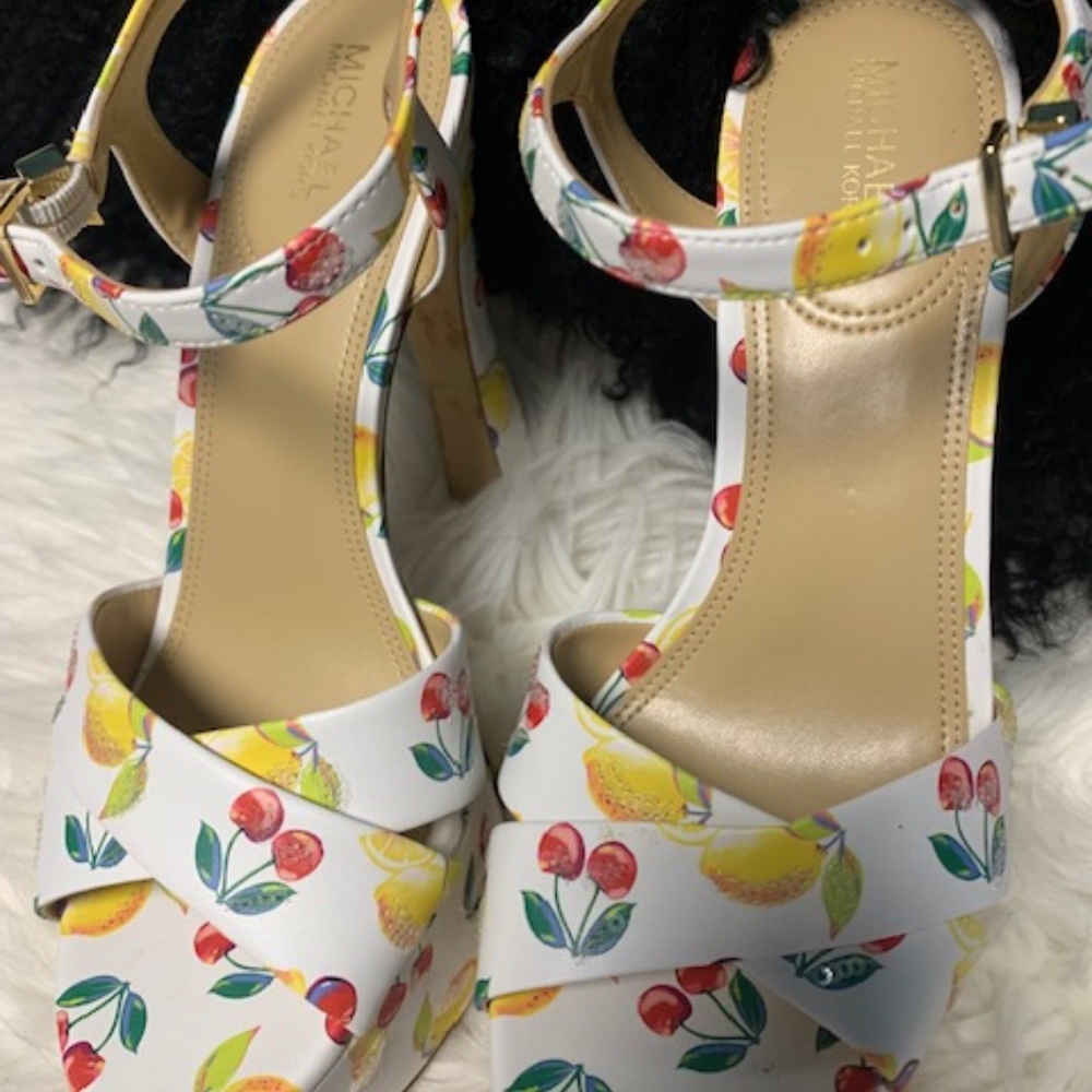 Michael kors pattern sandals
